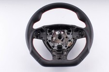 TUNING SPORT Lenkrad beziehen mit Leder BMW 5 F10 F11 JAHR 2009 rote Nähte