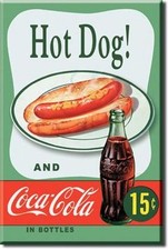 Hot dog coca cola - dog, &