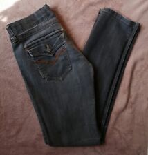 SONNENREITER Jeans 36 S schwarz grau Reiterjeans Hose schmales Bein 