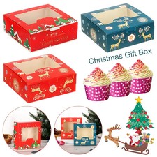 Weihnachten Pappe Kuchen Boxen