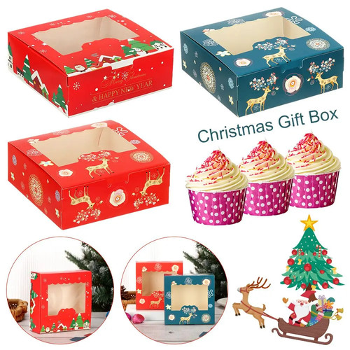 Weihnachten pappe kuchen boxen - pappe,