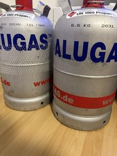 2x 11kg Alu-gasflaschen mit