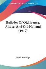 Ballades Of Old France
