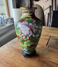 Große Cloisonne Vase China