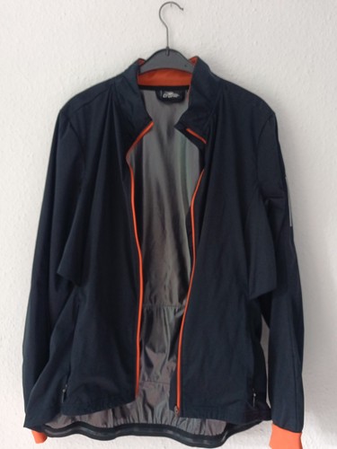 Fahrrad jacke crane schwarz - jacke, l