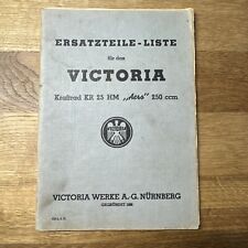 Victoria KR25HM  "Aero" Ersatzteilliste Original