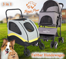Hundewagen Hundebuggy für Große Hunde Pet Stroller Transportbox Klappbar XXL DE