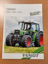 Fendt Farmer 250s 260s 275s mit wendegetriebe Prospekt Traktor brochure K53