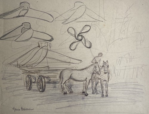 Pferde pferdewagen person - pferde,