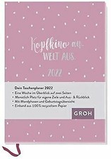 Kopfkino an. Welt aus. 2022: Terminplaner a6 mit Wo... | Buch | Zustand sehr gut