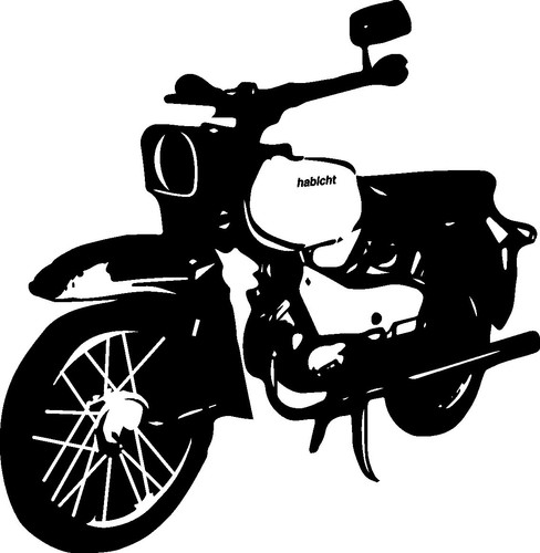 Ddr moped motorroller - ,