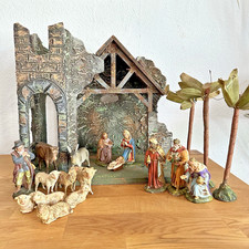 Alte Marolin Krippenfiguren