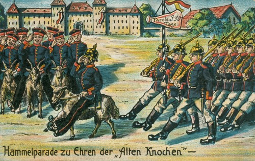Reservisten-Postkarte