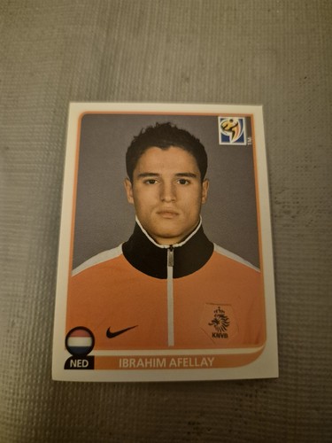 Panini 2010 ibrahim afellay - panini,