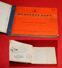 Ersatzteilliste Aufbau  Mercedes Benz L 408, L 508 D , L 608  O 309 Transporter