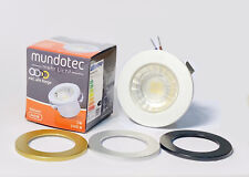 LED Einbauspot Minispot 3 Watt 240Lm rund weiß/schwarz/gold/silber IP54 kaltweiß
