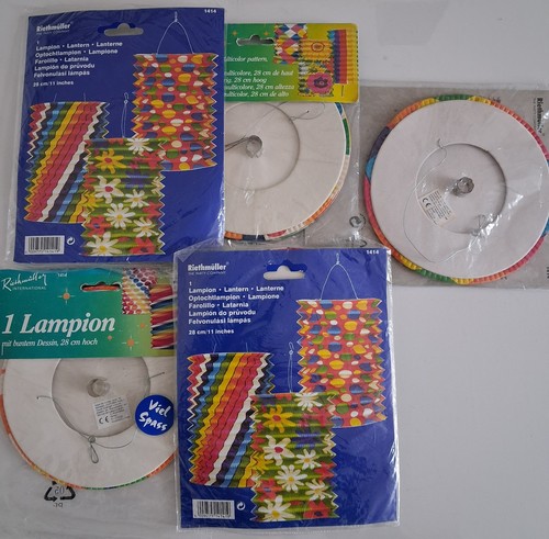 Bunte lampions zylindrisch - 5,