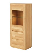 Vitrine Kernbuche 60 cm