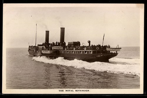 Raddampfer royal sovereign - royal,