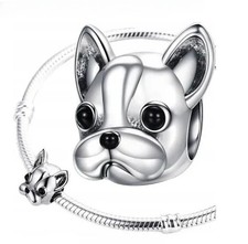 Charm, Bead, "Bullykopf"