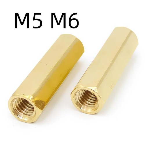 Messing distanzbolzen - m5,