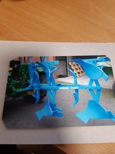 Lemken Drehpflug  2-Schar, Farbe blau, neu lackiert. Zustand: sehr gut