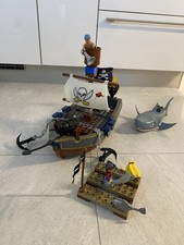 Lego Duplo 7881 Piratenschiff und 7882 Hai mit Floß Rarität 