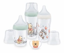 NUK Perfect Match Disney " Winnie Pooh " Flaschen  Set mit Beruhigungssauger