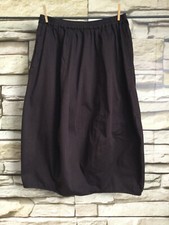 cocon.commerz PRIVATSACHEN SINNTHESE Tulpen Rock aus GOSSYPIUM in braun Gr. 2