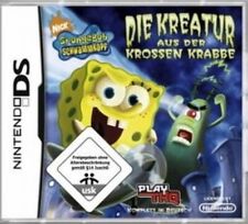 NDS SpongeBob Schwammkopf Die Kreatur aus der Krossen Krabbe DE mit OVP Top Zust