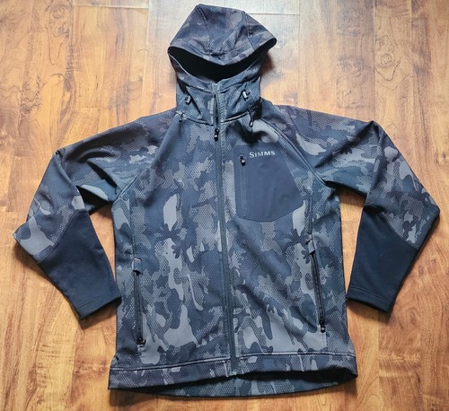 Simms softshell hoody - , camo