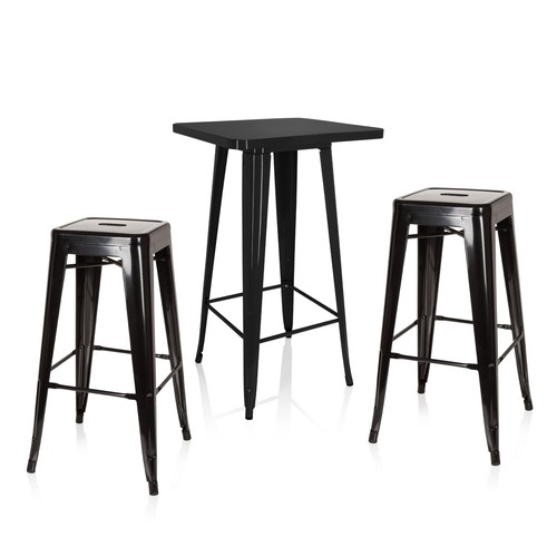 Bartisch set stehtisch mit - mit, 2