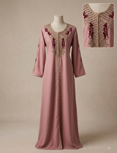 Maroco damen kaftan maxikleid - damen,
