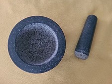 mörser mit stößel granit