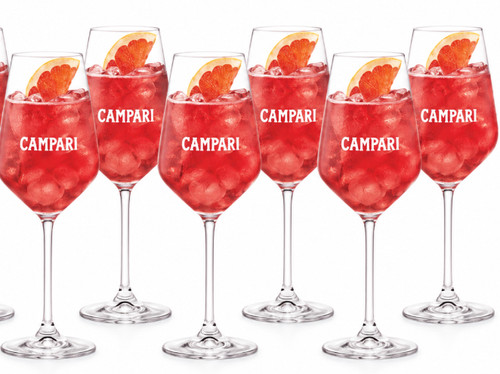 Campari weingläser 6er - campari,