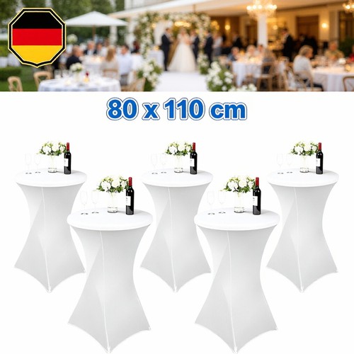 5er stehtischhussen set - stehtischhussen,