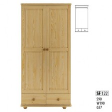 Holz Kleiderschrank Schrank
