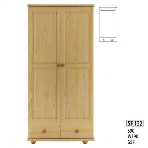 Holz kleiderschrank schrank - holz,