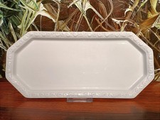 ROSENTHAL Classic Rose Germany MARIA Weiß - edle Königskuchenplatte 36cm x  16cm