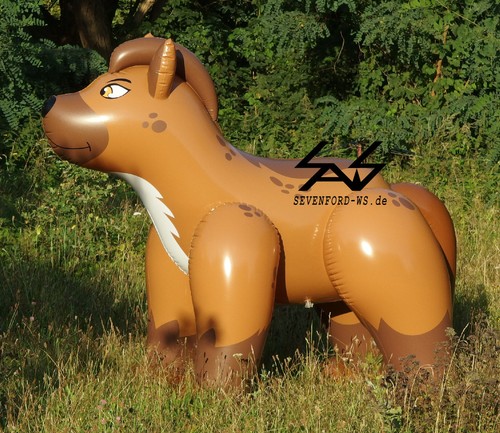 Aufblasbare hyäne inflatable - aufblasbare,
