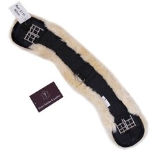 Lammfell Dressur Sattelgurt - Mondgurt, Kurzgurt- 45 cm bis 85 cm
