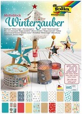 folia Motivblock Winterzauber