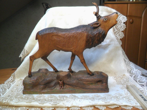 Große hirsch figur - große, 42x40