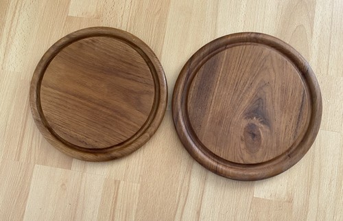 Teak holz runde bretter - teak,