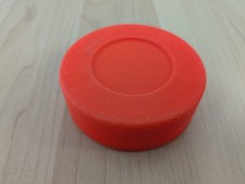 Kinder Puck für Eis oder Street Hockey Eishockey Streethockey orange