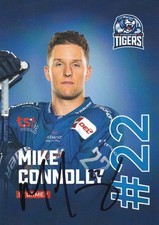 Autogrammkarte mike connolly - autogrammkarte,