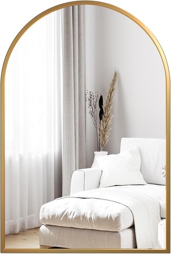 Wandspiegel mit gold66x96cm - wandspiegel,