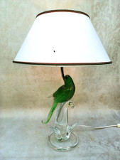 Murano Tischleuchte Vogel 38