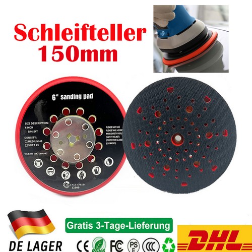 150mm klett schleifteller - 150mm,