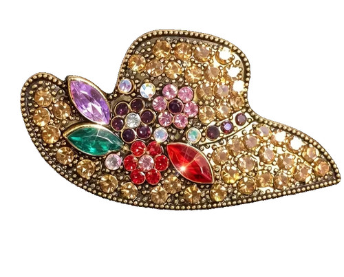 Schicke kleine retro brosche - schicke,